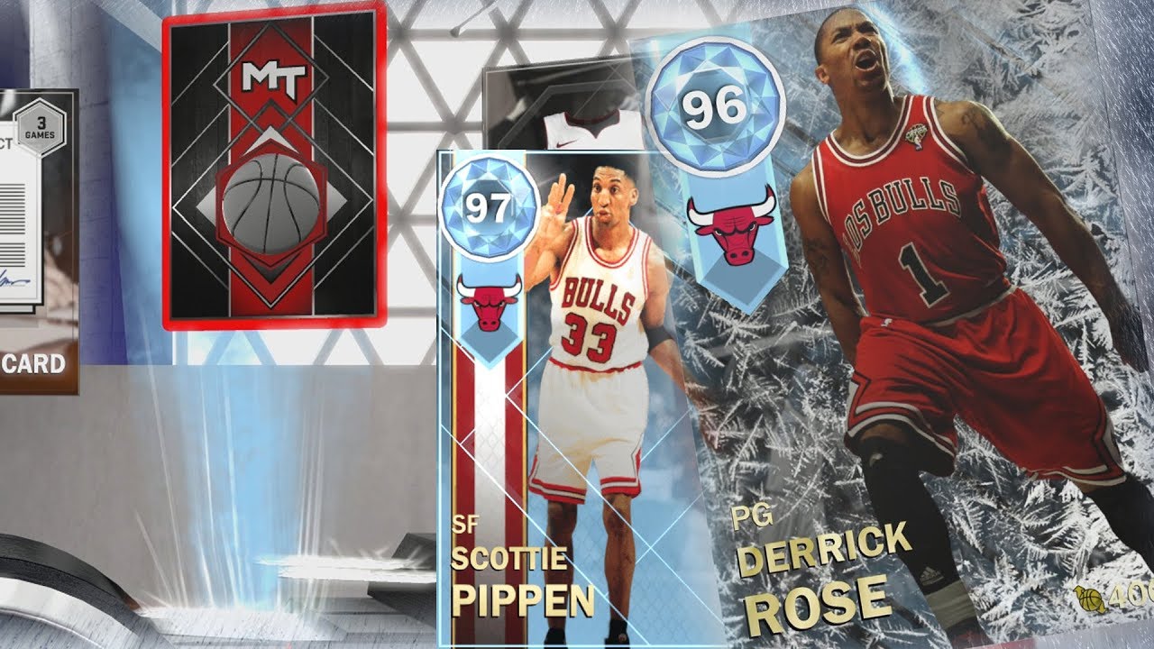 NBA 2K18 My Team - Diamond Whisperer! Diamond Rose Pippen Ice Cold! PS4 Pro