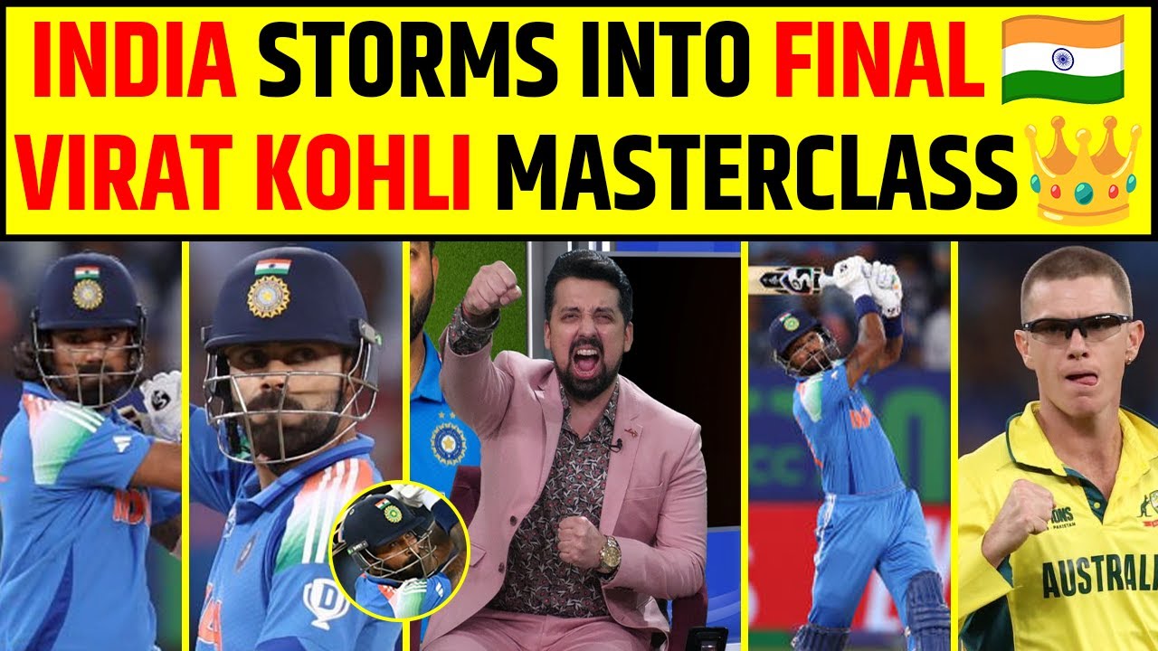 🔴KING KOHLI KA MASTERCLASS, INDIA INTO THE FINALS - INDIA VS AUSTRALIA CT 2025