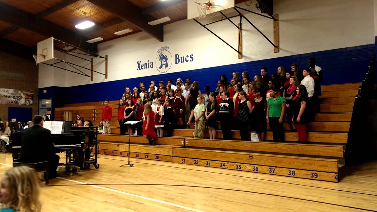 Warner Middle School Xenia, Ohio Winter Concert Dec. 11, 2014