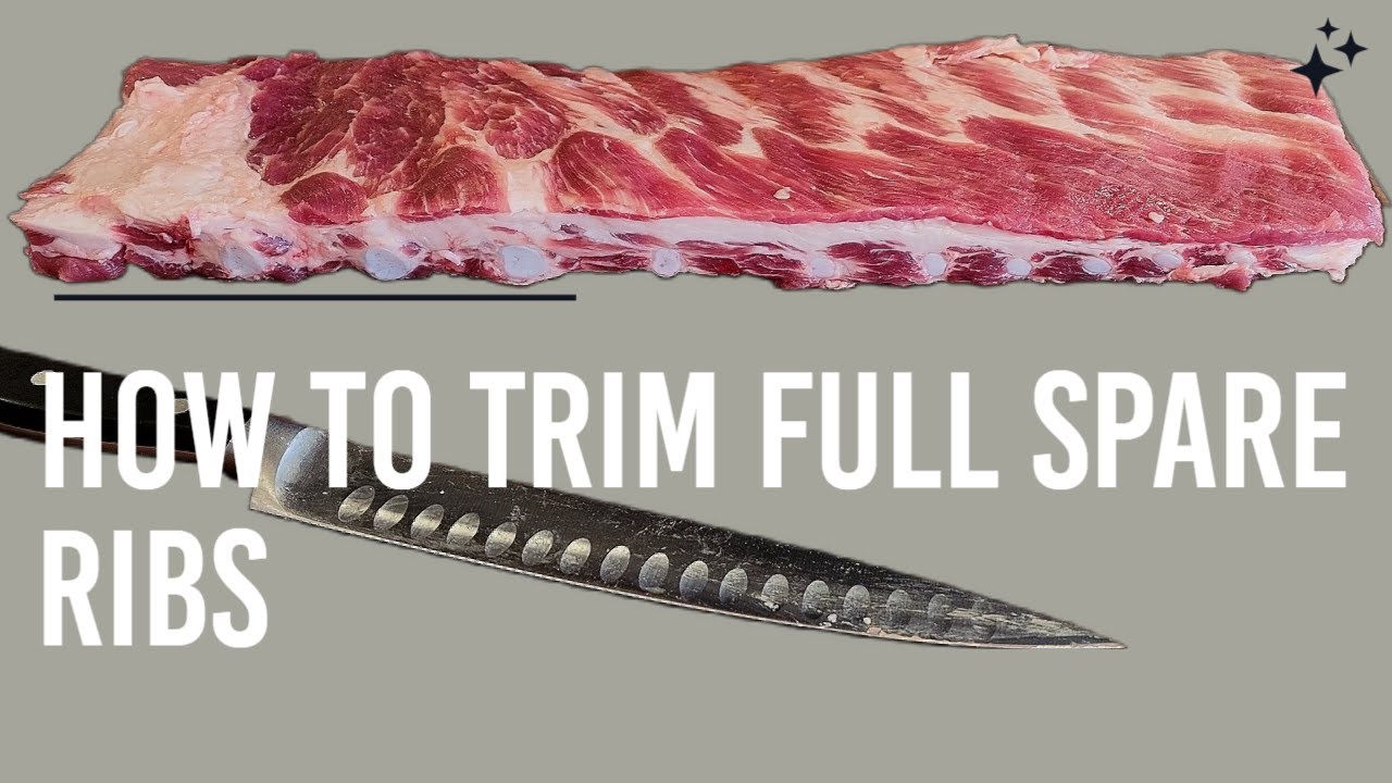 How to Trim Full Pork Spare Ribs into St. Louis Style Cut