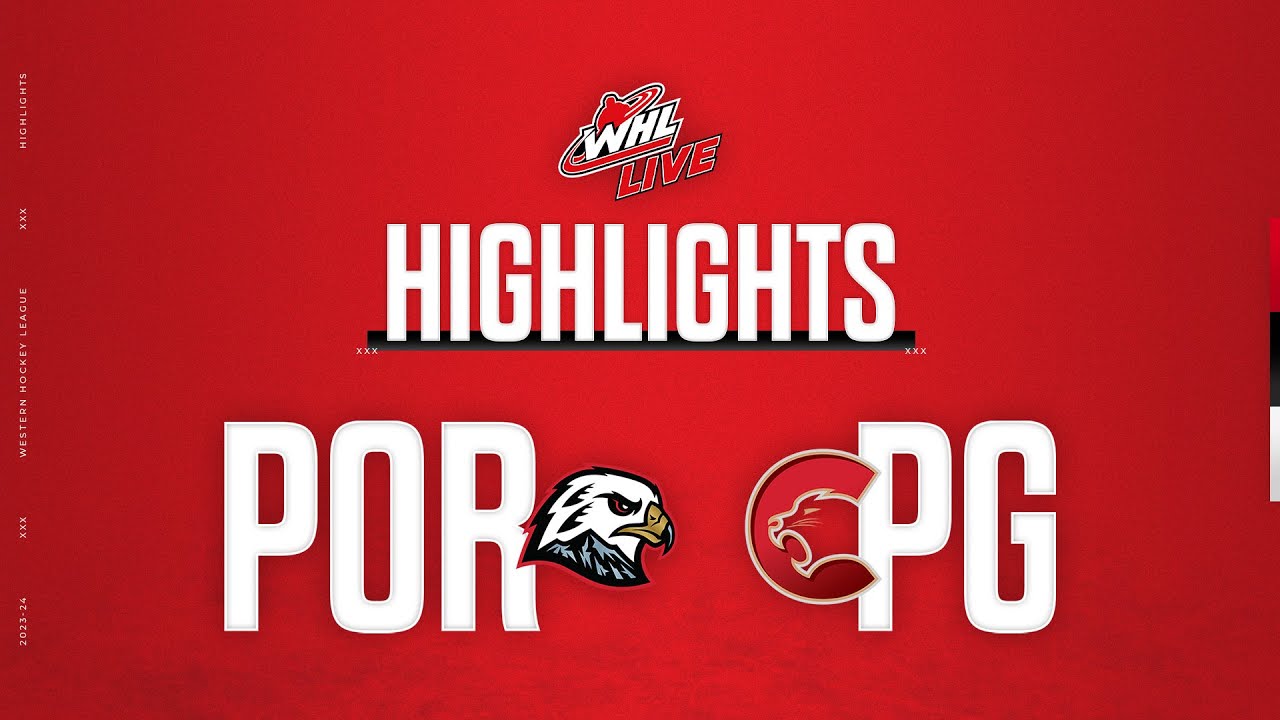 Portland Winterhawks at Prince George Cougars 1/20 | WHL Highlights 2023-24