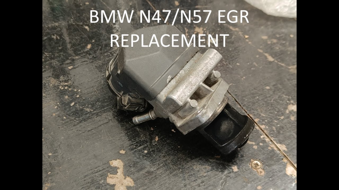 Byter EGR-ventil på BMW 3-serie diesel