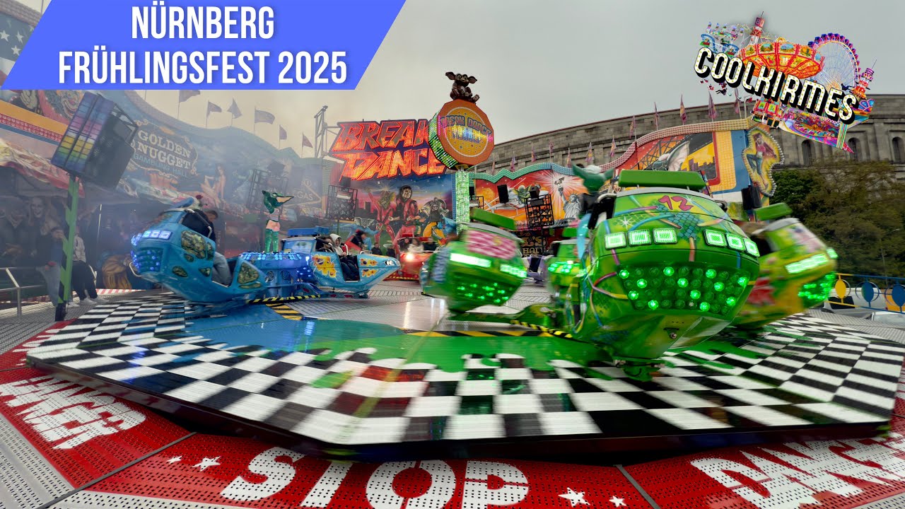 Break Dance Wolf Offride [ Nürnberger Frühlingsfest 2025 ] - Clip by CoolKirmes
