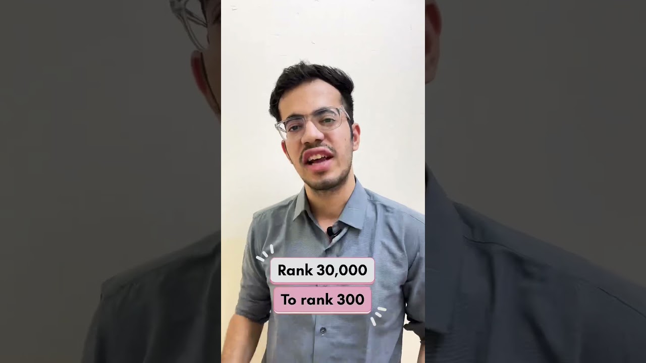 YouTubers just before NEETPG. ULTIMATE Strategy. 100 percent guaranteed top 10 rank in 30 days#neet