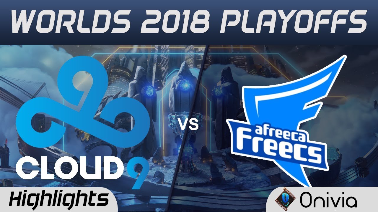 C9 vs AFS Game 2 Highlights Worlds 2018 Playoffs Cloud 9 vs Afreeca Freecs by Onivia