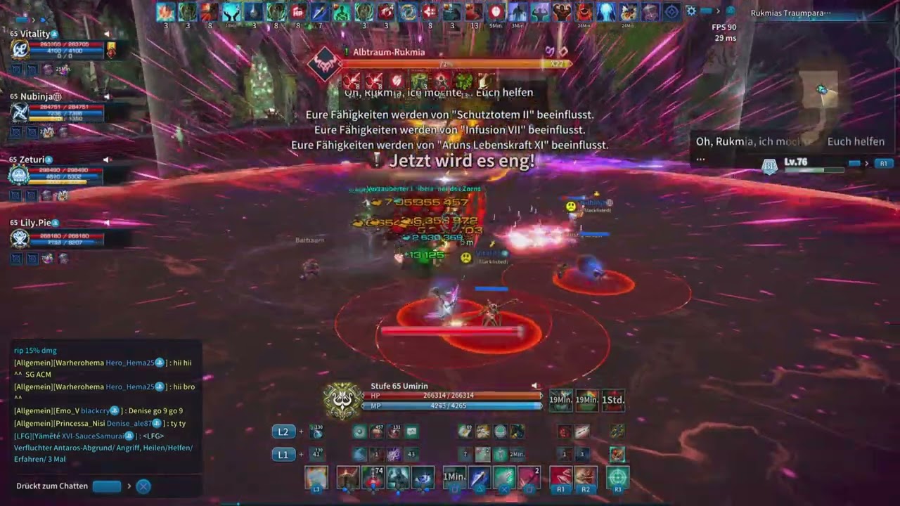 Tera Console Cata HM opening burst