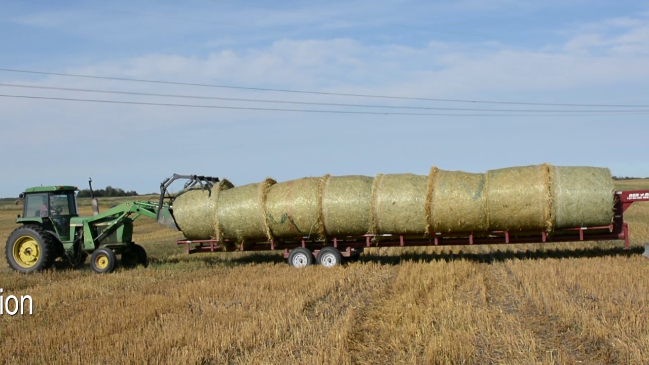 Red Rhino Hay Trailer at NOR - 2017