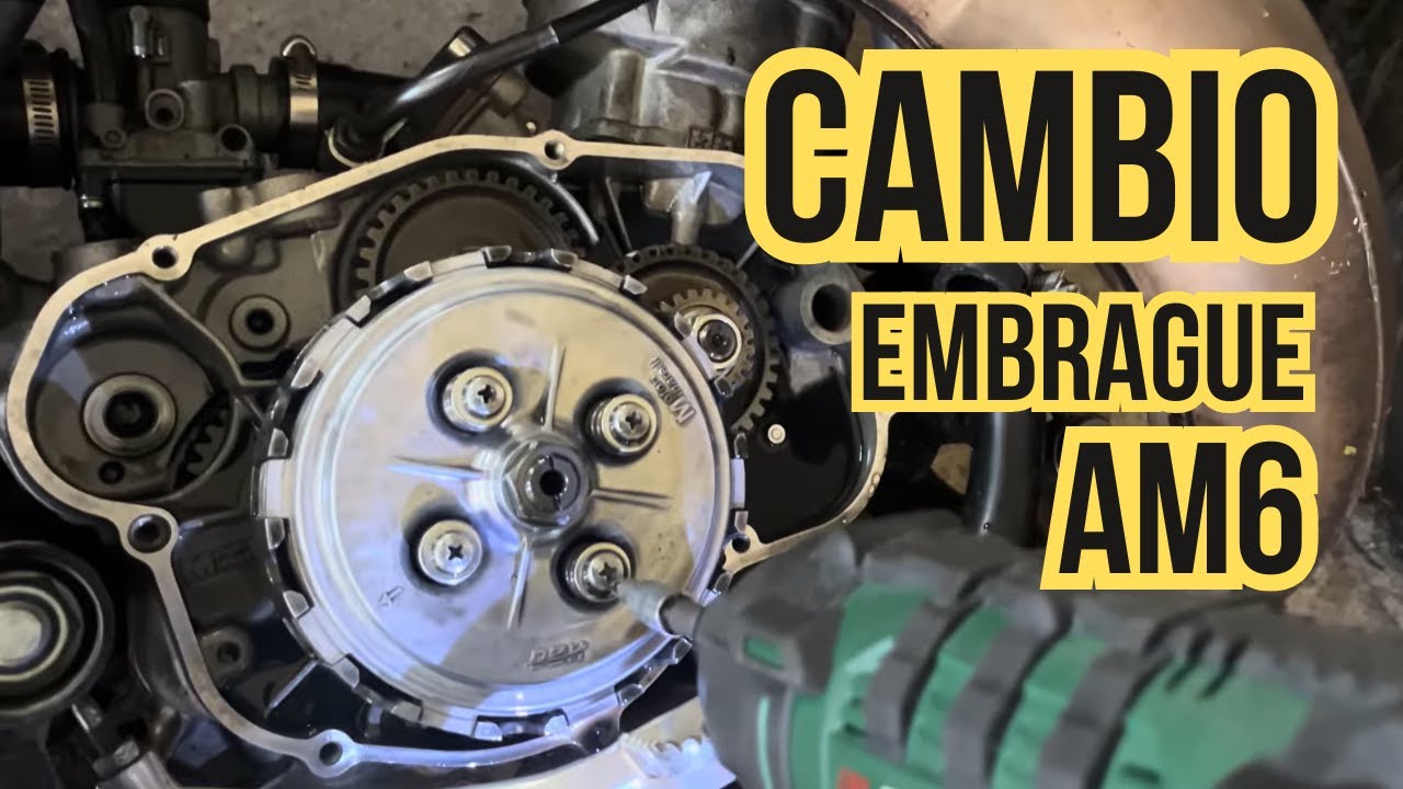 Cómo cambiar los embragues de un motor AM6 – Guía paso a paso