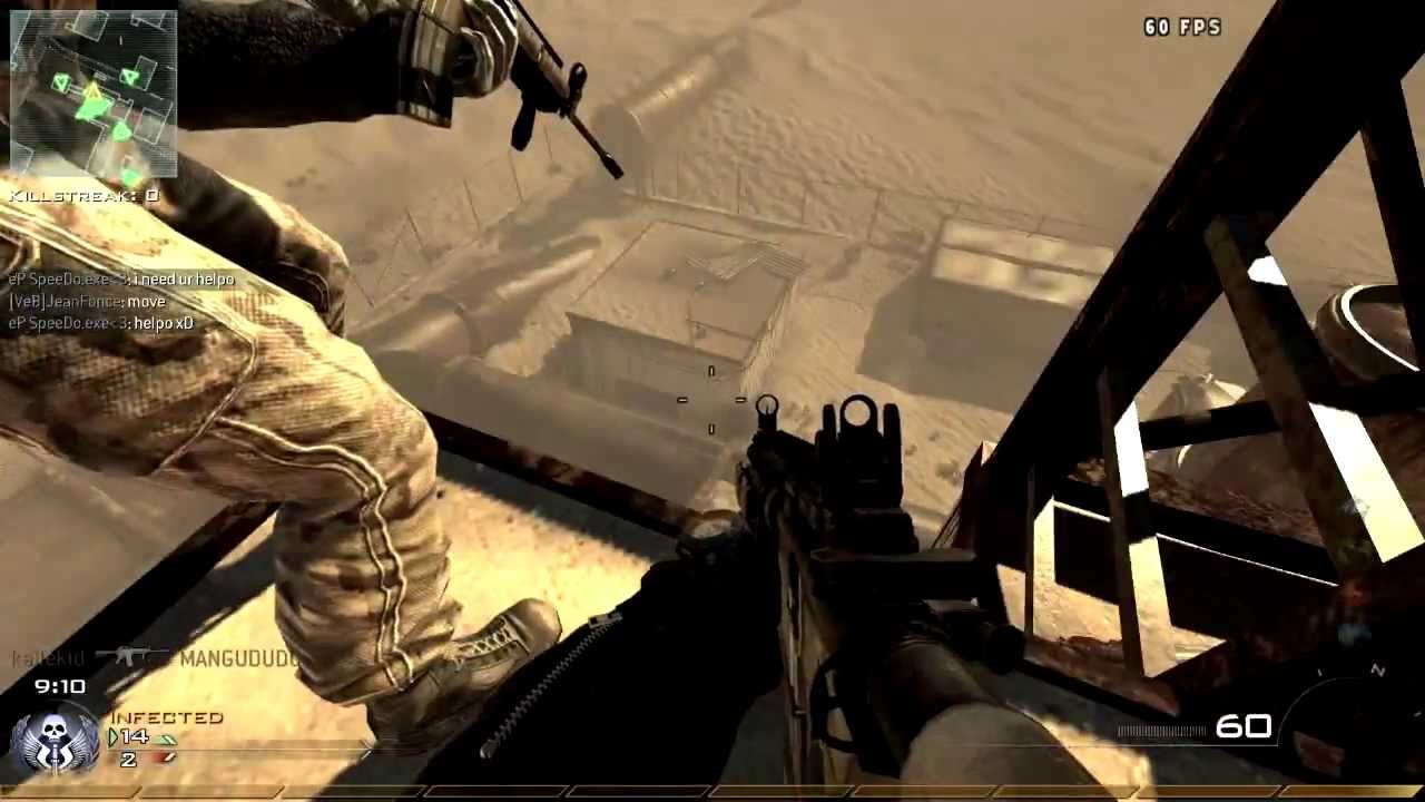 Mw2 infected on Rust (gameplay)