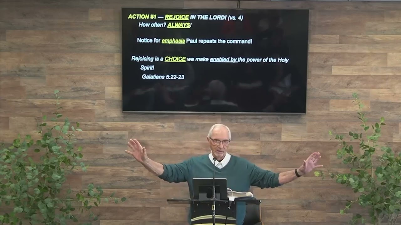Philippians #13 - How to enjoy the peace of God - 4:4-9