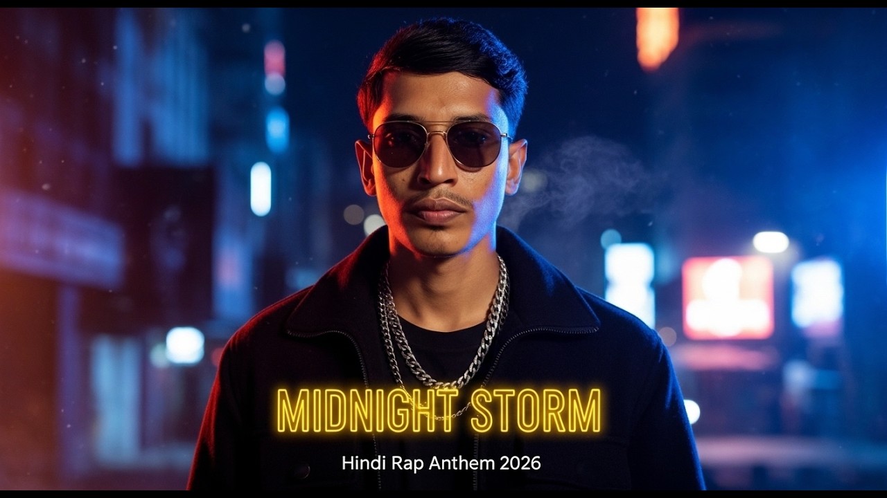 Midnight Storm &ndash; New Hindi Rap Song 2026 | Bollywood x Global Trap Anthem
