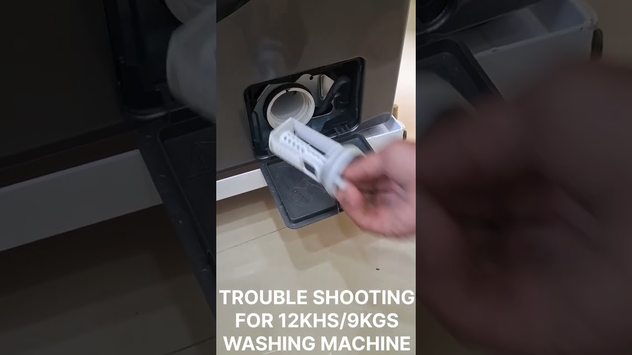 TROUBLE SHOOTING FOR SAMSUNG FRONT LOADING WASHING MACHINE 12KGS/9KGS