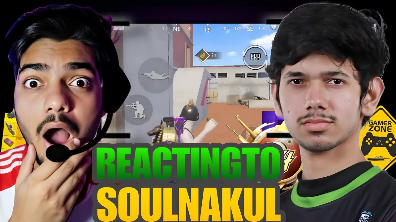 Reacting to Nakul: BGMI Esports Moments | Pro Gameplay & Epic Reactions! @SouLNakuL