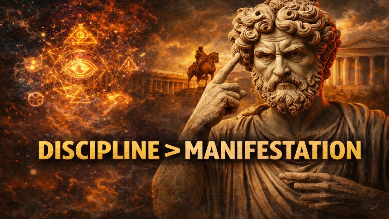 Manifestation Isn’t Broken. Your Discipline Is  | Stoicism Philosophy