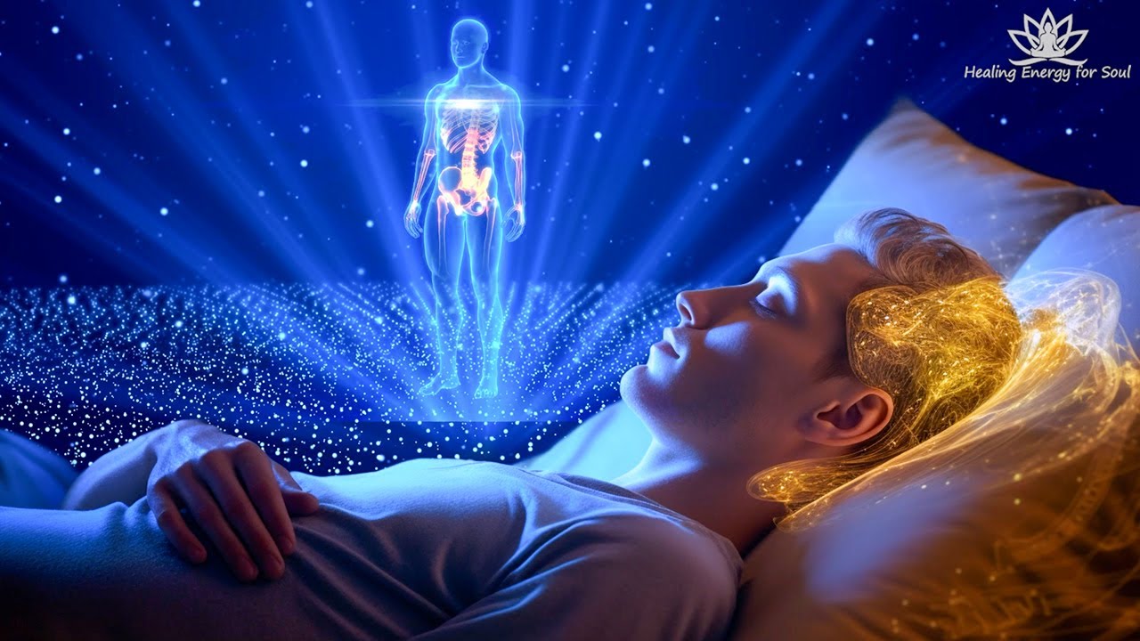 Alpha Waves Heal The Whole Body While You Sleep, LET GO of Stress, Overthinking & Worries