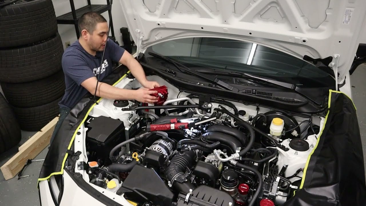 2022 Subaru BRZ and Toyota GR86 Air Oil Separator Installation