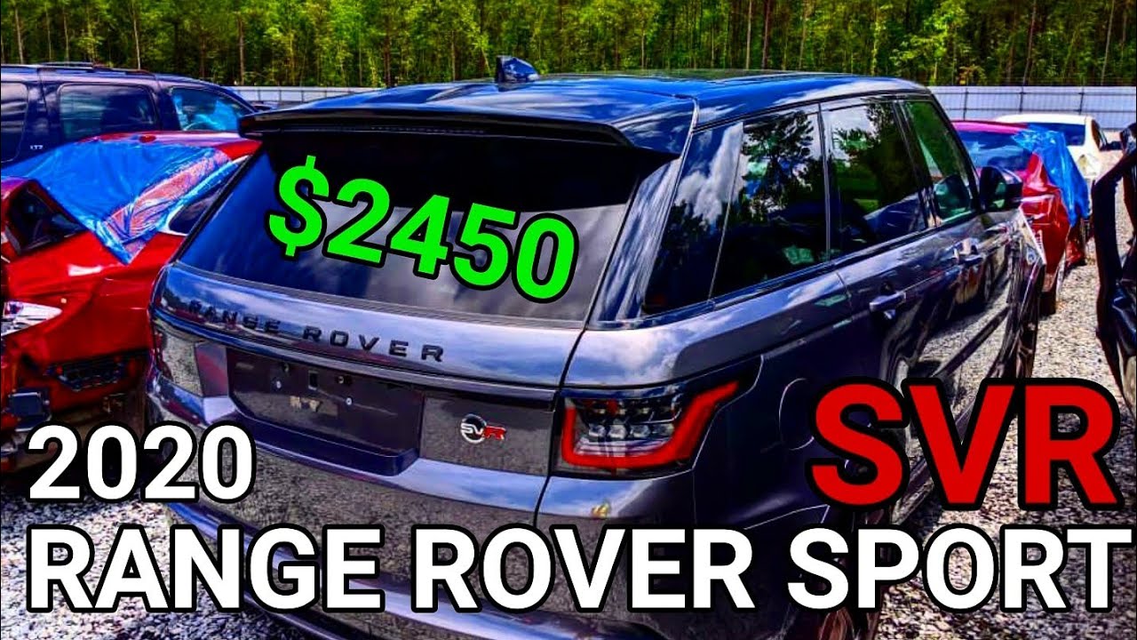 Range Rover SVR, Charger 392, Copart Walk Around