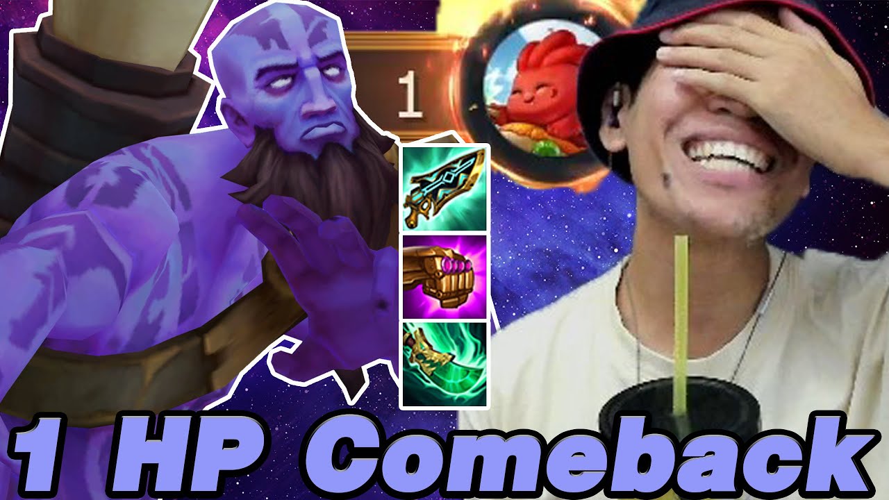 1 HP Comeback ด้วย Ryze (TFT Set 16)