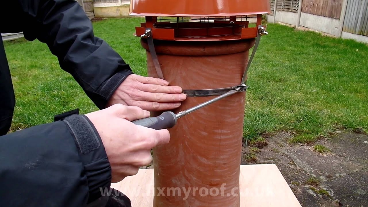 Chimney Cowl Fitting DIY all Purpose