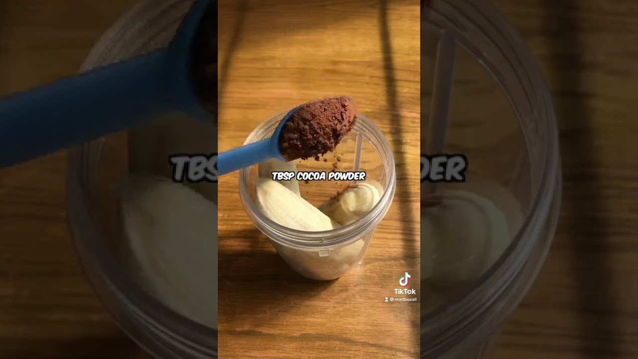 LOW CALORIE CHOCOLATE BANANA ICE CREAM! 🤤