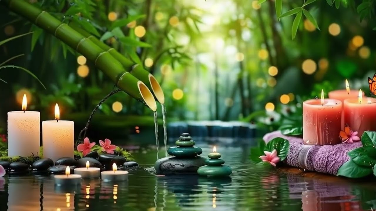 Deep Sleep in 3 Minutes 🌿🪷 Lotus & Bamboo Water2