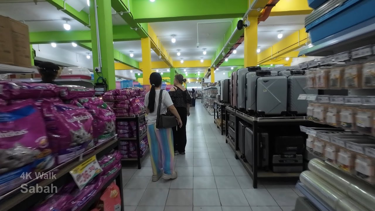 KENINGAU 13/11/2025 - Everwin Supermarket Tingkat 2 - 4K Walk Sabah