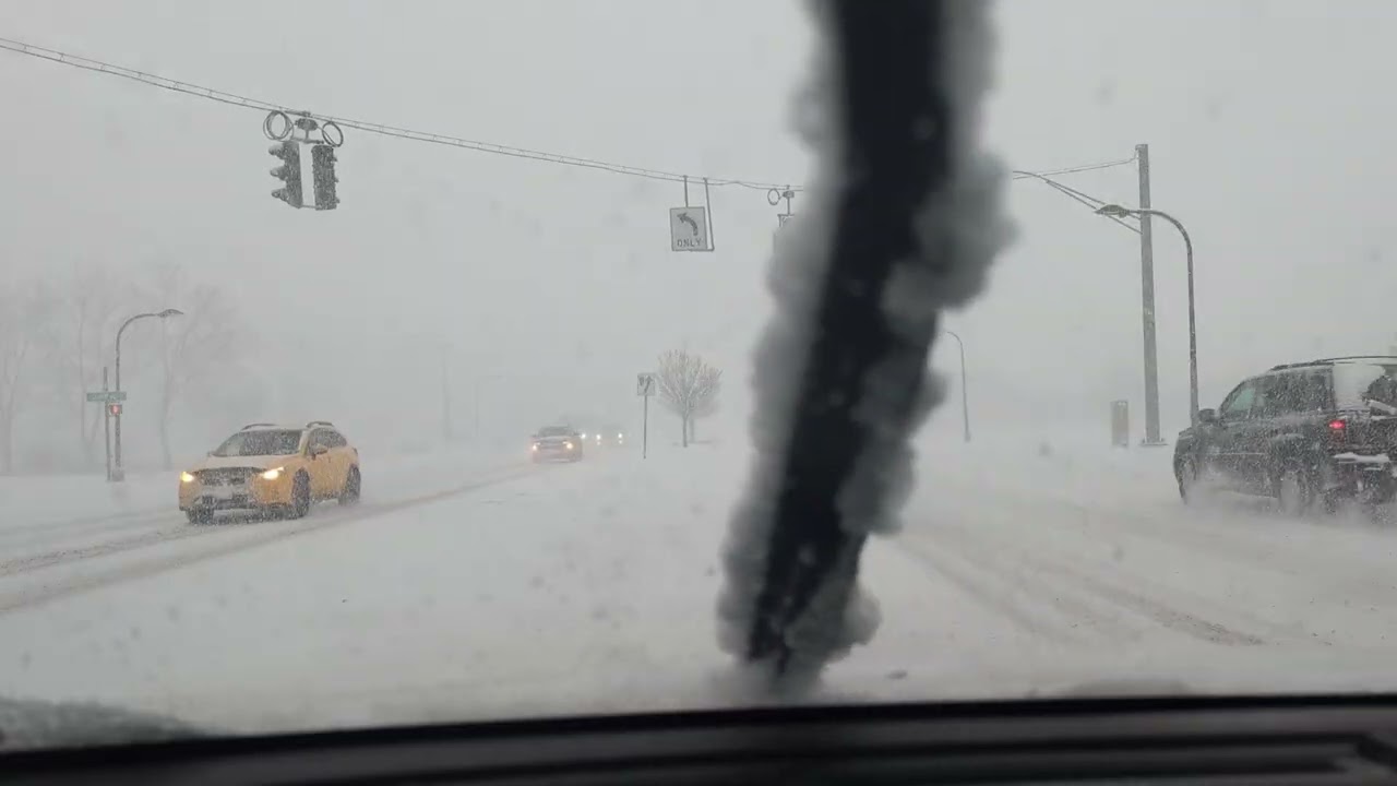 Today's Commute During a Squall - January 22, 2026