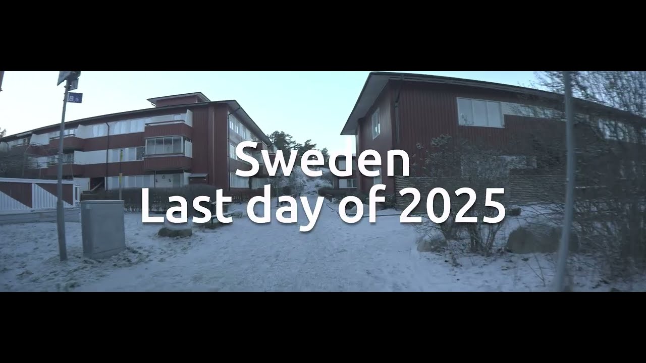 Última luz: Invierno en el Lago (Suecia 2025) en HDR