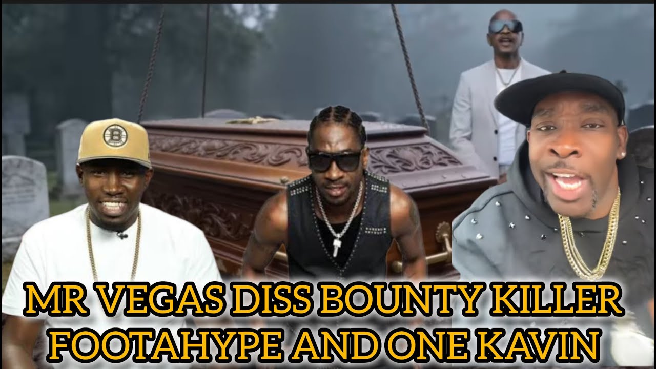 MR VEGAS высмеивает BOUNTY KILLER, FOOTAHYPE и ONE KAVIN 