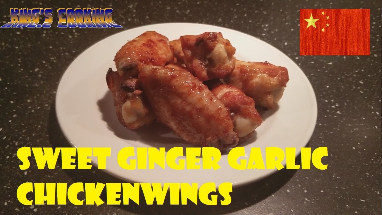 Sweet Ginger & Garlic Chickenwings