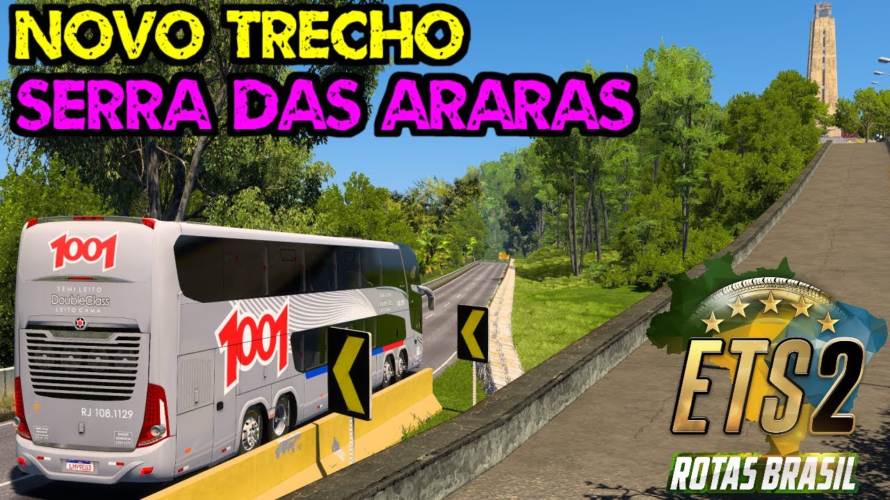 ✅ATUALIZACAO MAPA ROTAS BRASIL - SERRA DAS ARARAS
