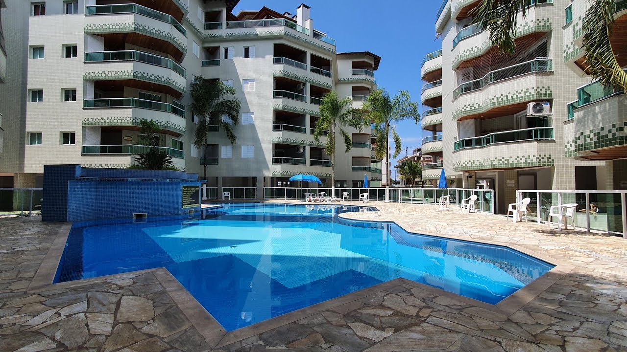 Apartamento a venda Praia Grande, 2 suítes e 1 lavabo a 100 metros do mar, vem ver!