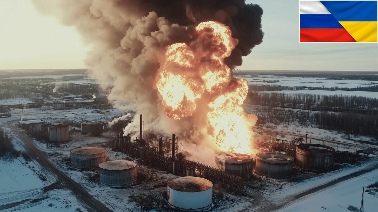 Ukraine's Drone Swarm STRIKES a Russian Oil Depot&hellip; and Then THIS Happened!