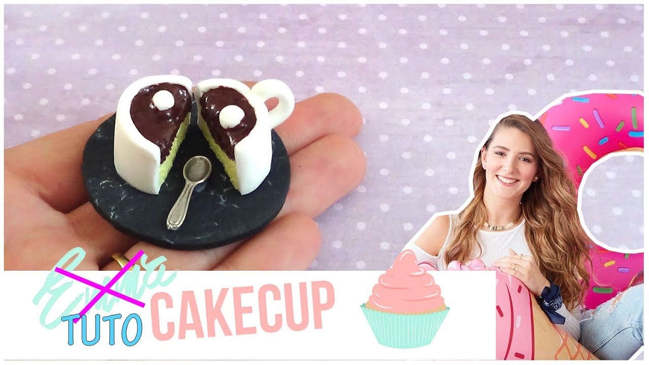 { TUTO } CAKE CUP FIMO