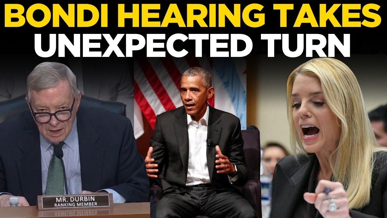 Pam Bondi Hearing LIVE: All Hell Breaks Loose After GOP Fitzgerald Plays Obama ICE Video | WATCH