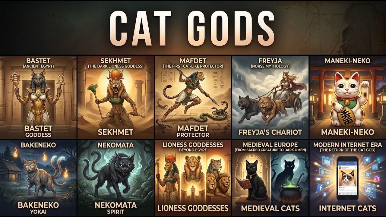 Every Cat God in Human History Explained in 19 minutes
