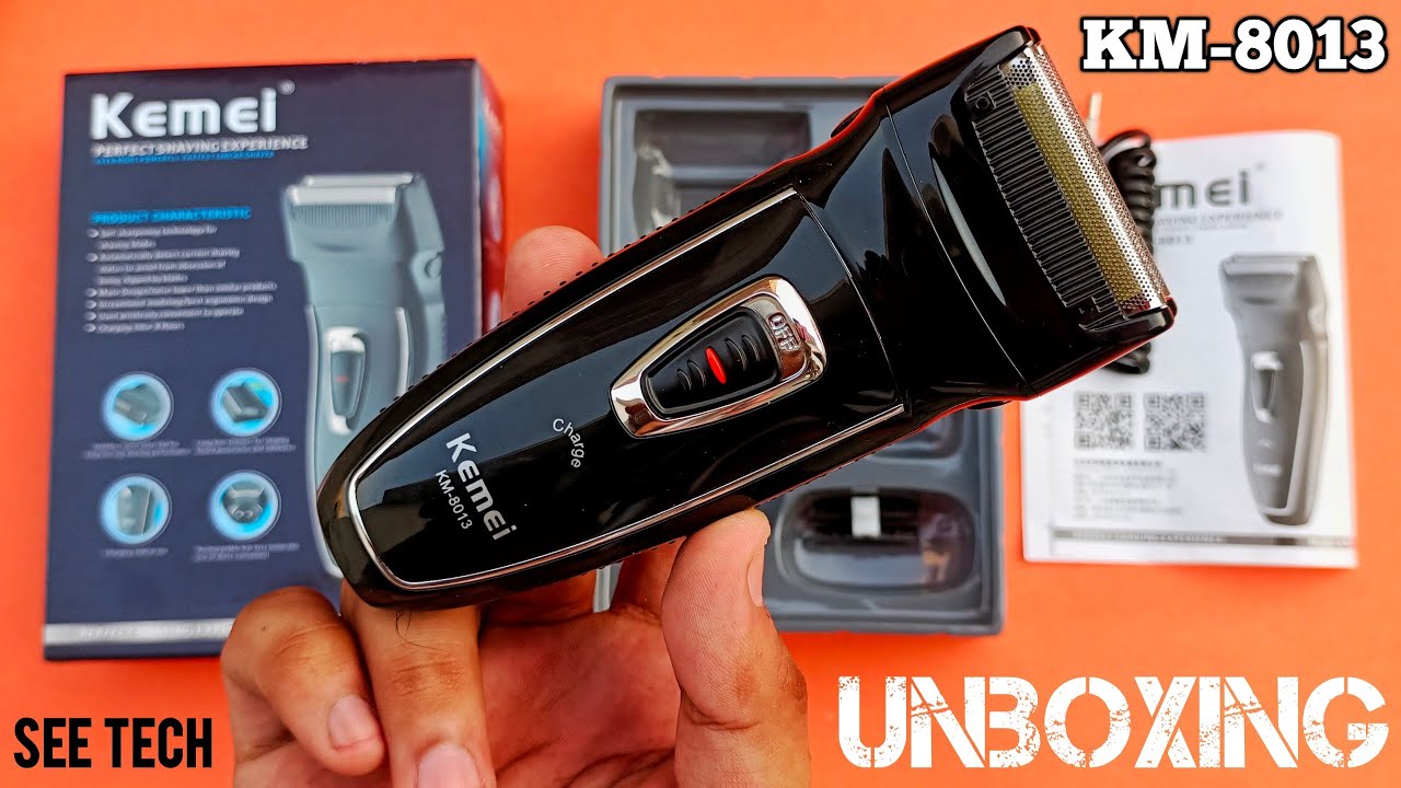 Kemei KM 8013 Shaver Unboxing | Best Beard Shaver Under 2,000