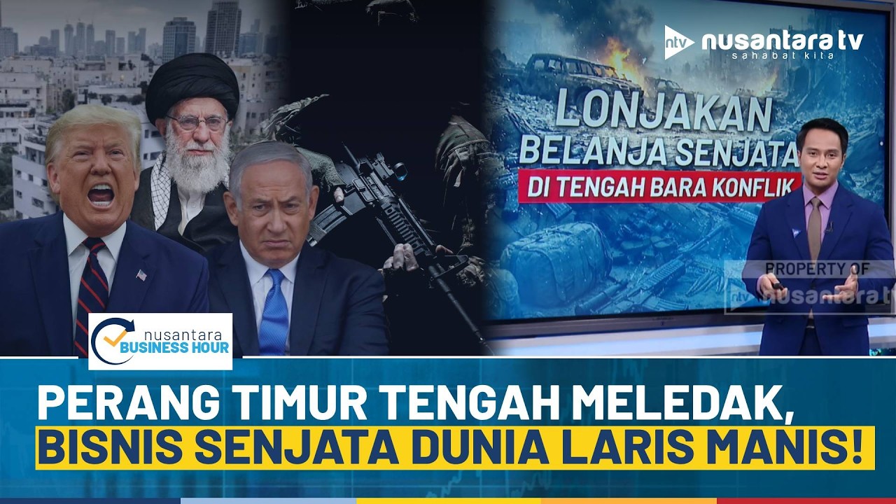 Perang Jadi Ladang Emas! Permintaan Senjata Timur Tengah Justru Panen Besar | NBH