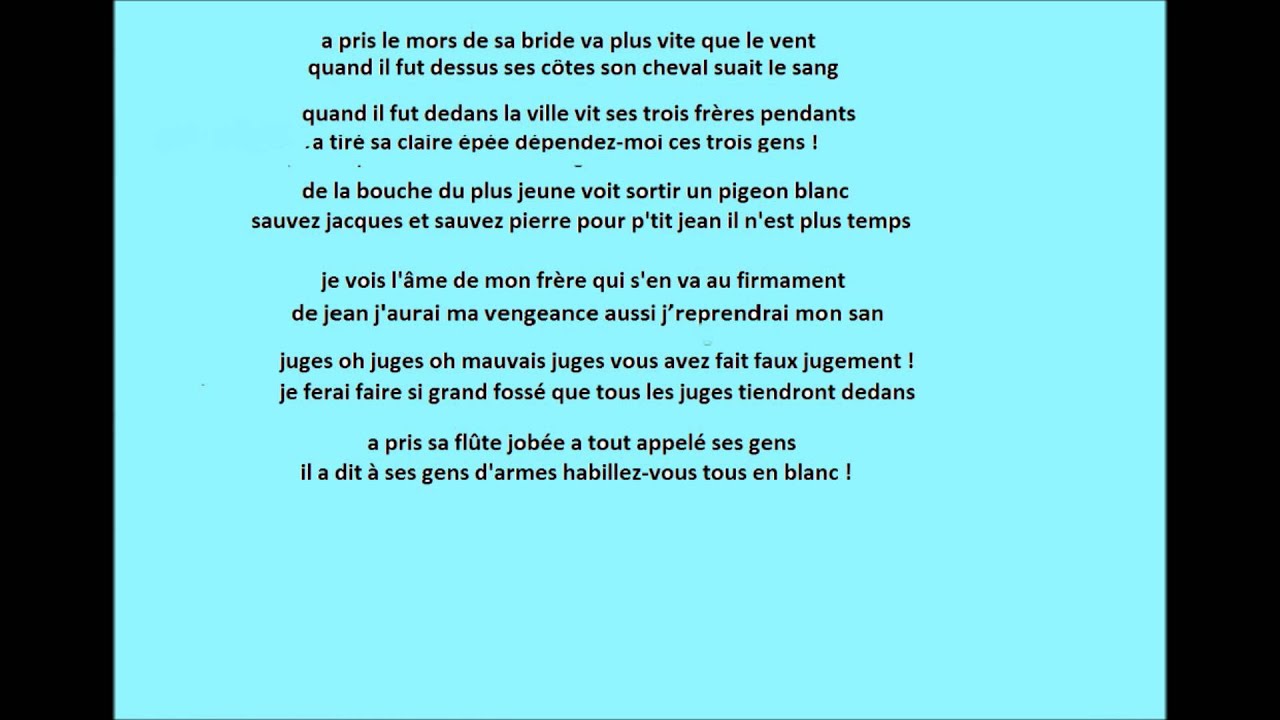 gabriel yacoub 3 petits freres de pontoise.wmv