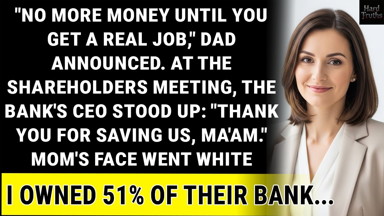 Parents Cut Me Off After College—Then Their Bank's CEO Called Me 