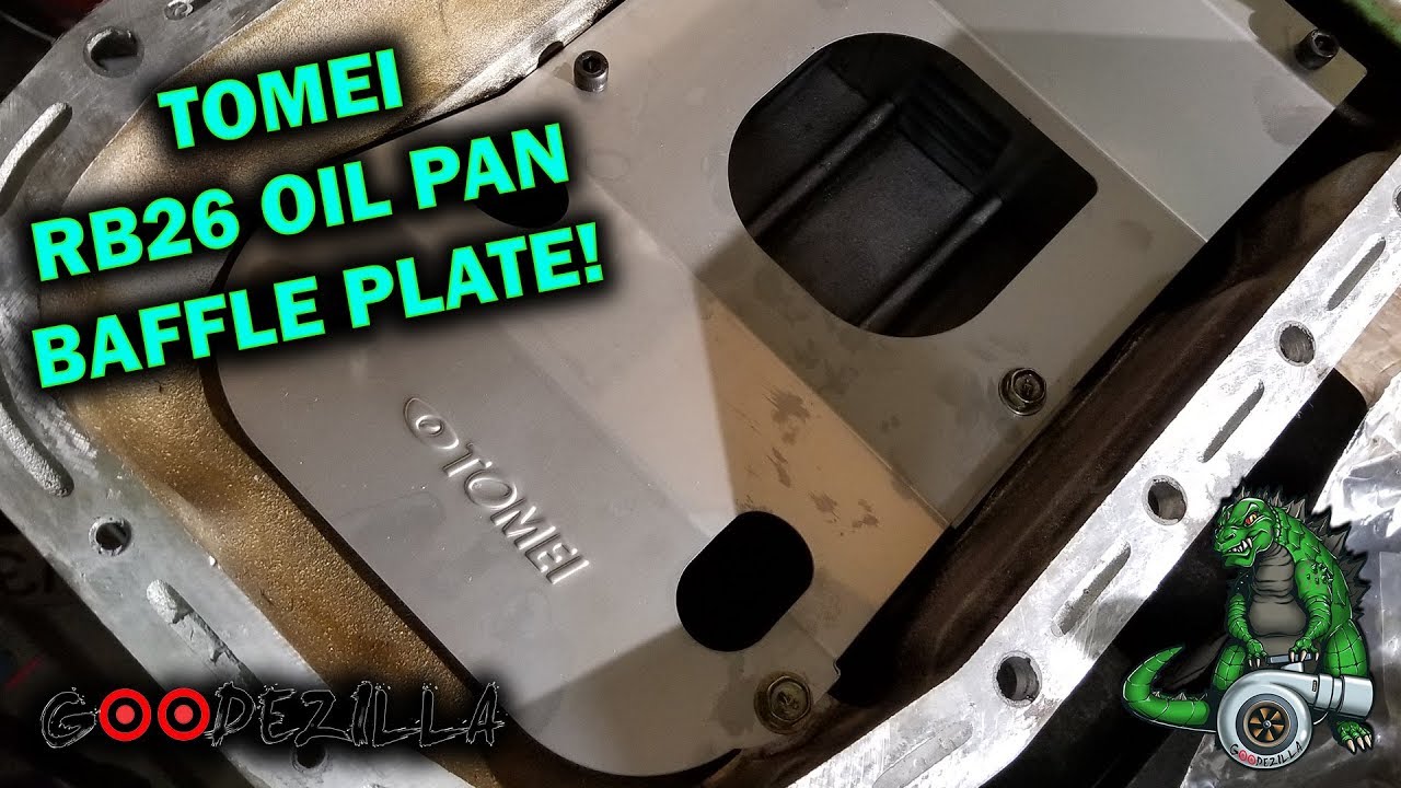 Tomei RB26 Oil Pan Baffle Plate Install