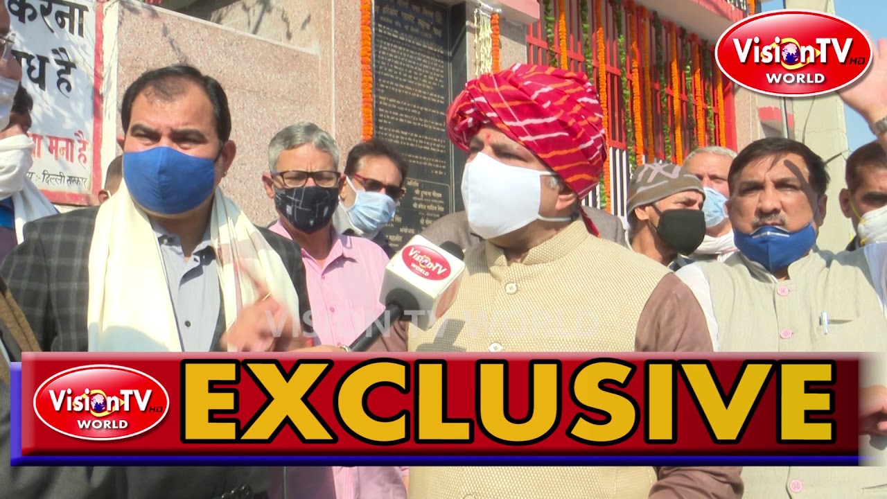 Adesh Gupta-President, BJP, Delhi says falsehood on Kisan support is being spread by Arvind Kejriwal