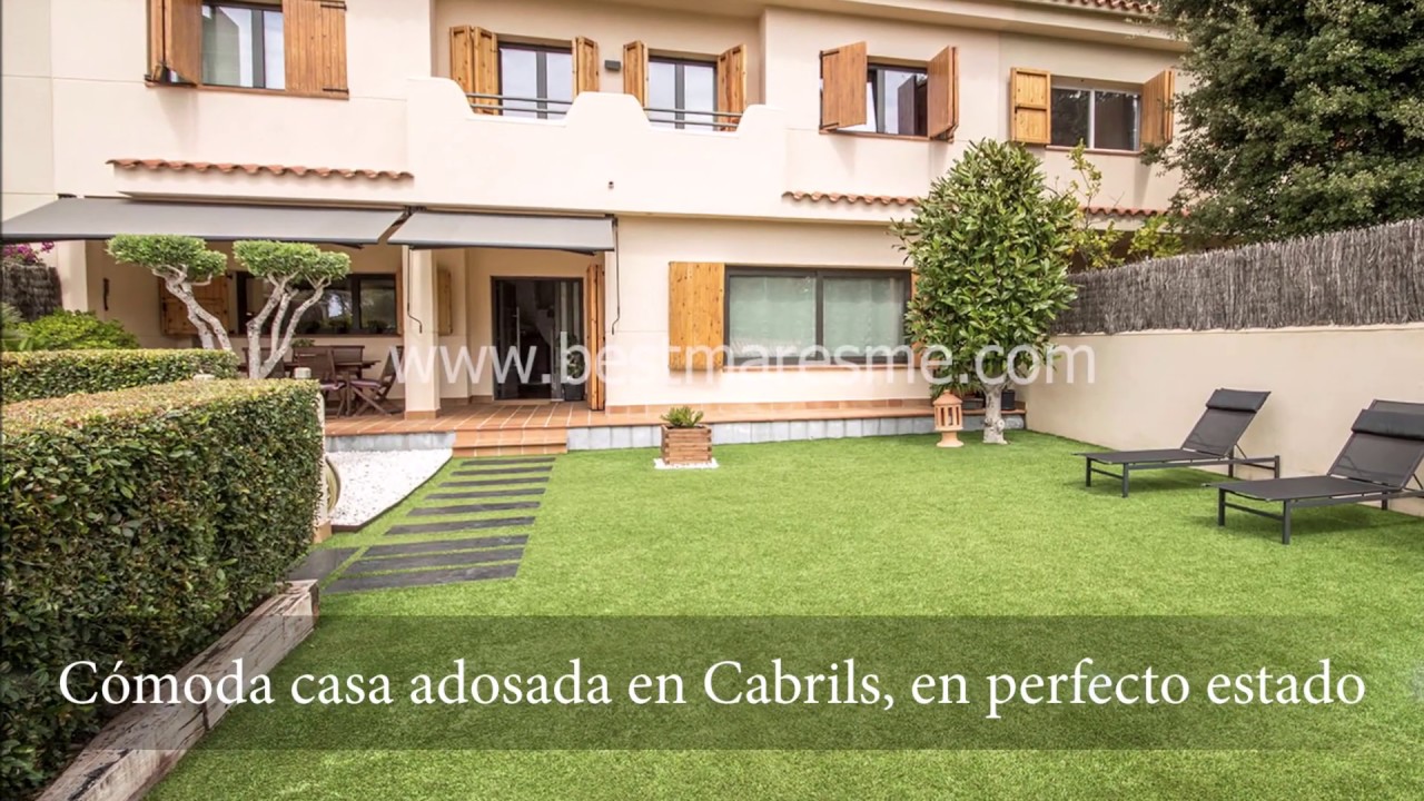 C&oacute;moda casa adosada en Cabrils, en perfecto estado!! @BestMaresme