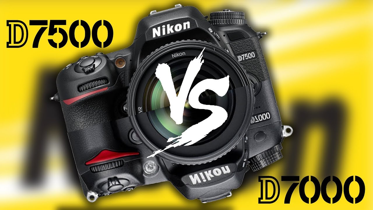 Сравнение NIKON D7000 vs NIKON D7500 versus