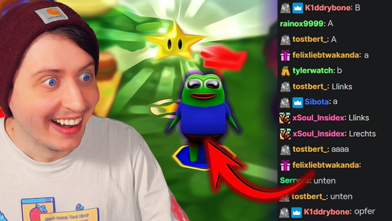 Mario Party gegen Twitch Chat! Kann ich gewinnen?