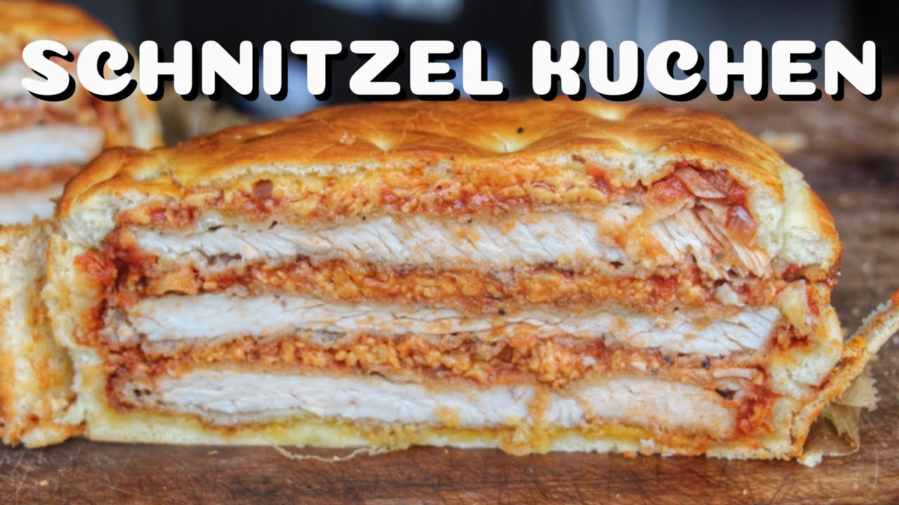 SCHNITZEL PIZZA TORTE - der OBERKNALLER vom GRILL - deutsches BBQ-Video - 0815BBQ