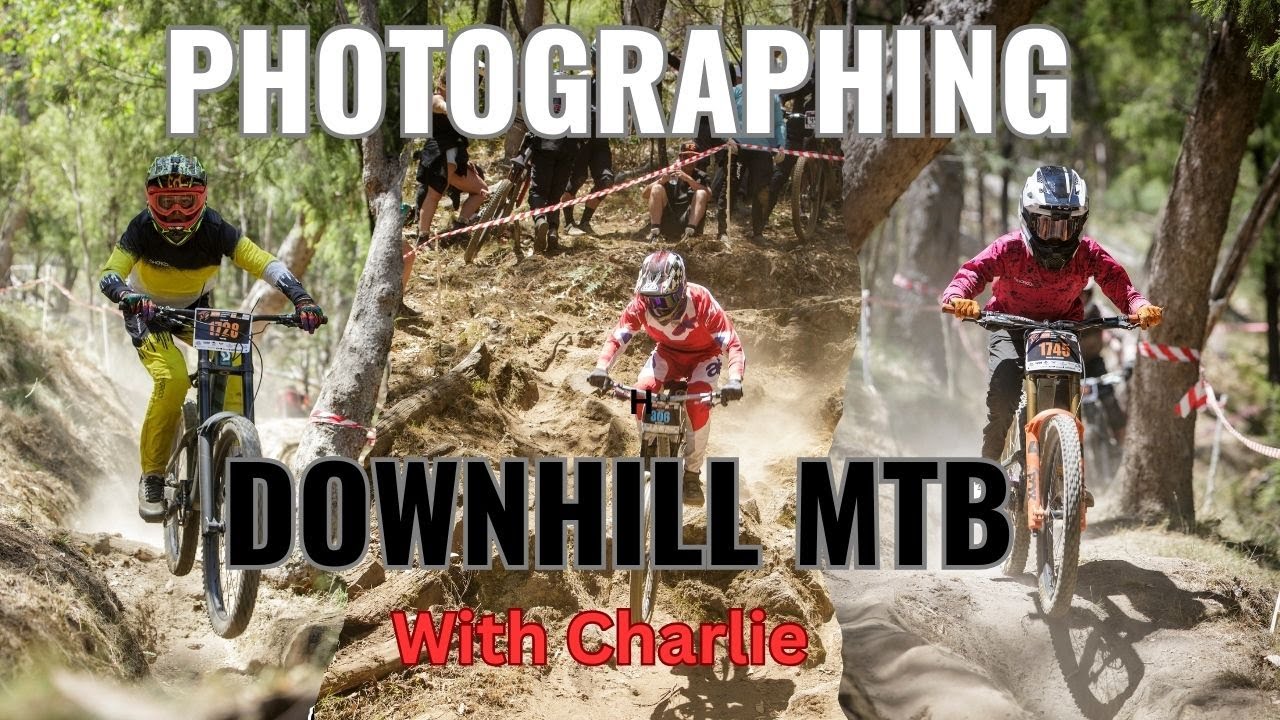 Photographing Vic MTB Downhill series Mt Beauty