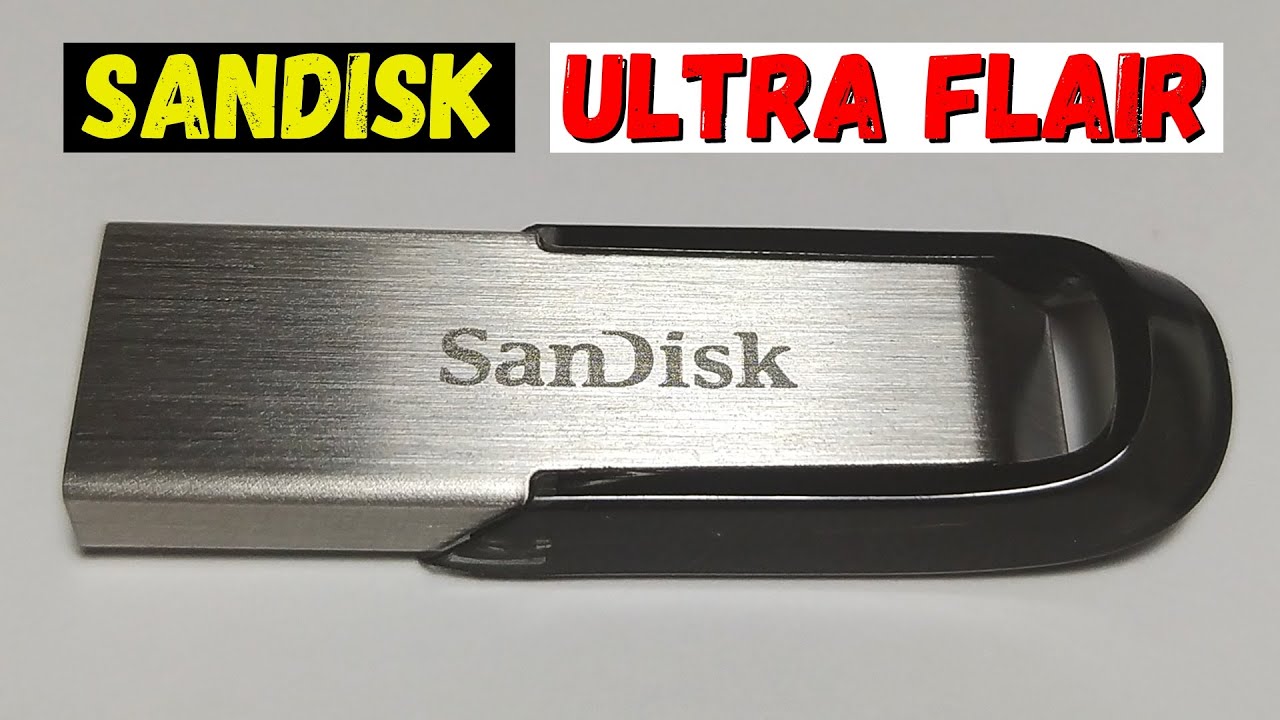 Prezentarea si testarea unui stick usb, de la SanDisk Ultra Flair, cu memorie flash de 64GB