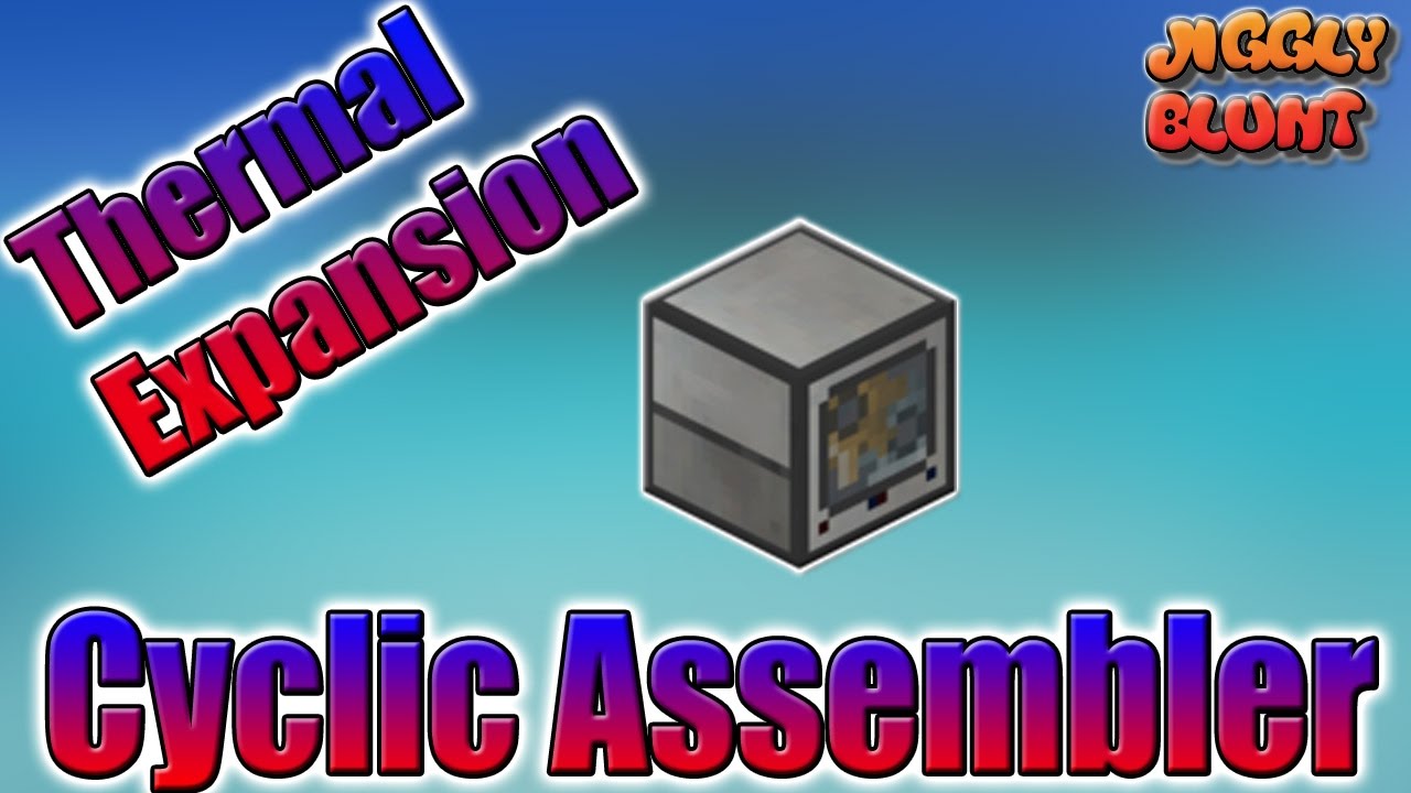 Cyclic Assembler (Thermal Expansion) | Minecraft Mod Tutorial