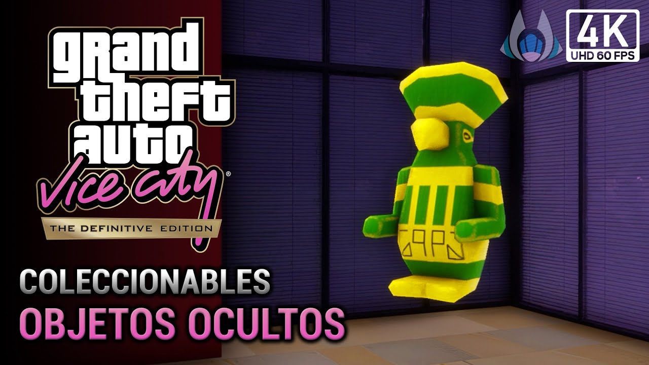 GTA Vice City Definitive Edition | Objetos Ocultos (Todas las ubicaciones - 4K 60fps)